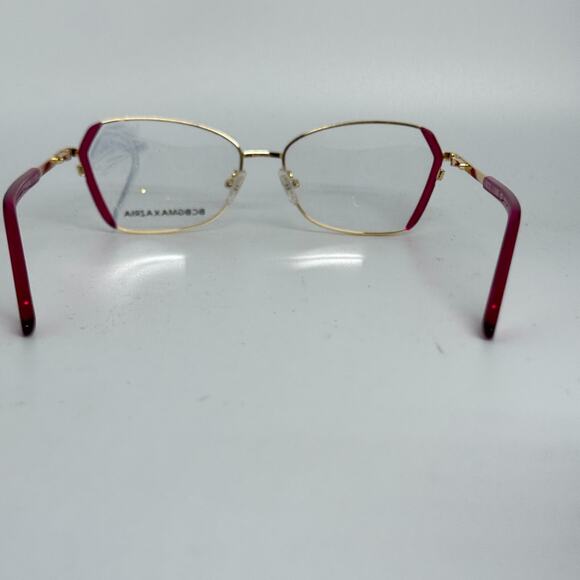 BCBGMAXAZRIA Lysandra Valina Pink Eyeglasses Frame 53-15-135mm H17485 - Picture 3 of 7